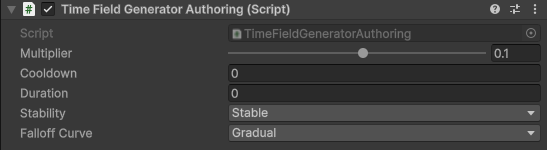 Time Gen - Inspector View